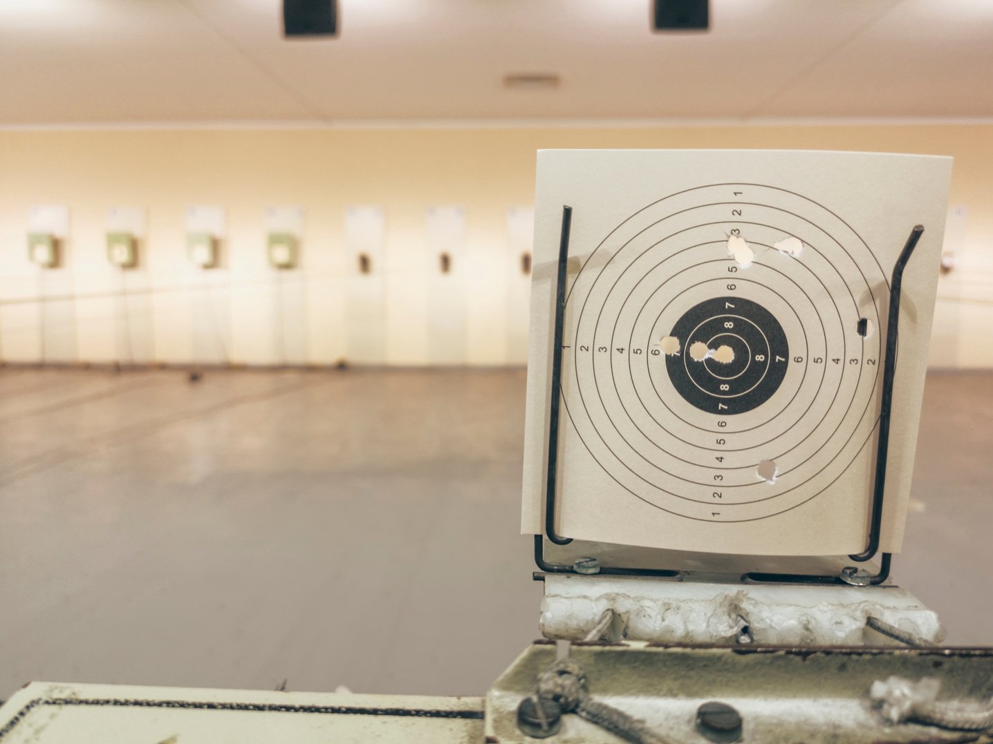 Air Gun Shooting Range, Practice Shooting Range Target